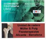 Ponencia en el IX Congreso Internacional de Fisioterapia en la Universidad Miguel Hernández
